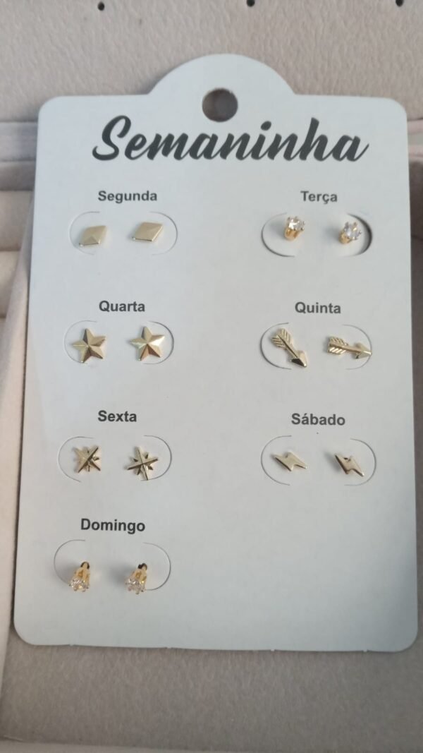 Semaninha Brincos